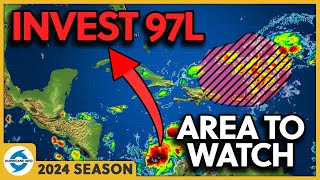 Rafael will impact Jamaica the Cayman Islands Key West and Cuba Future Storm Rafael Invest 97L [upl. by Bonnie]