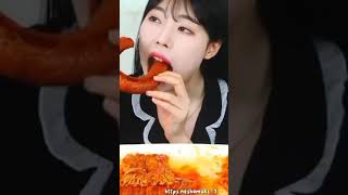 Enoki mushroom asmr asmrsounds asiancuisine food sulgiyang [upl. by Gnidleif691]