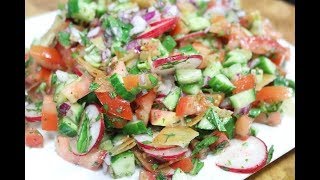 How To Make Fattoush [upl. by Niuqram813]