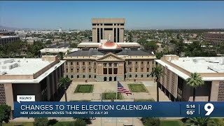 Changes to Arizonas election calendar [upl. by Seuqirdor]