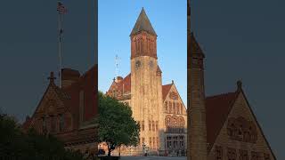 Albany City Hall East Capital Park and New York State Capitol Albany New York [upl. by Adaurd]