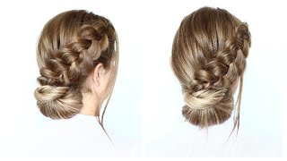 Easy Updo Idea 💡 [upl. by Aciretal427]