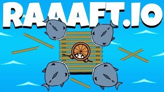 Destroying Sharks and Hunting Pirates  Raaaaftio Game  Raaaaftio Update [upl. by Alodee]