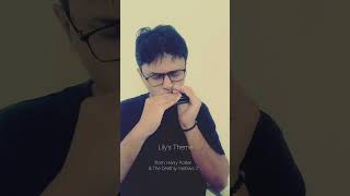 Lilys Theme from Harry Potter amp The Deathly Hallows 2 Harmonica Cover harrypotter shorts [upl. by Lucinda]