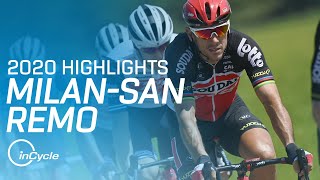 MilanSan Remo 2020  Full Race Highlights  inCycle [upl. by Edson989]