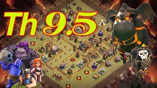 Clash of clans  New TownHall 10 TH 95 Warbase Anti all  Tested  Proof [upl. by Karole280]