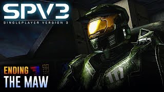 Halo CE SPV32  Walkthrough  Final Mission THE MAW [upl. by Mosnar]