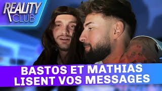 Mathias et Bastos lisent de chat en arrivant au Reality Club [upl. by Akoyn120]