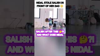 Nidal Wonder stole Salish Matter in front of her dad then took her where😳 nalish shorts trending [upl. by Daiz311]