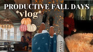 VLOG 🧸🕯️ productive days Uni Sport Lichtfest [upl. by Pubilis668]