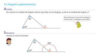 31 Ángulos suplementarios [upl. by Ayojal]