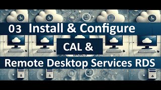 03 How to Install and Configure Remote Desktop Services CAL Server 2022 CAL rds rdp microsoft [upl. by Adnahsam]