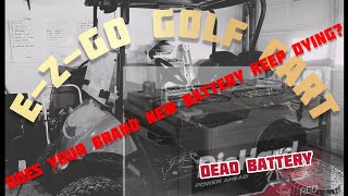 EZGO Golf Cart  Does Your Battery Keep Dying  Kawasaki Engine￼  Voltage Regulator ￼ [upl. by Ecyrb]