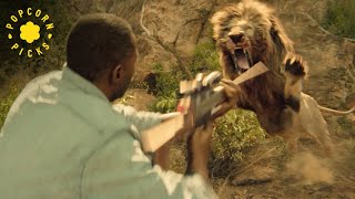 Fight Against The Lion Idris Elba  Beast [upl. by Enitsyrhc]