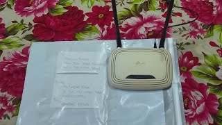 TP Link TLWR841N Wifi Router Available WhatsApp 03352724781 [upl. by Ahsir494]