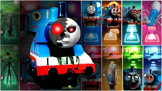 Thomas Train Exe 🆚 Evil Thomas 🆚 Spider Thomas 🆚 Thomas TheTrain  Tiles Hop Edm Rush [upl. by Heida]