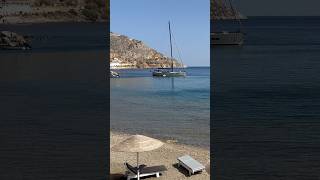 One of the bays you wont want to miss Leros greece sailing travel [upl. by Nudd]