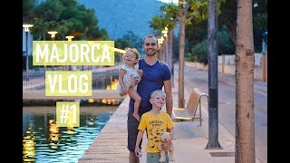 OUR HOLIDAY TO ALCUDIA MAJORCA 1  FAMILY TRAVEL VLOG [upl. by Atirabrab]