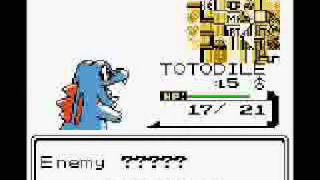 Look who I found Pokemon GoldSilver MissingNo [upl. by Akeinahs]