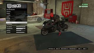 Upgrading the NEW Shitzu Hakuchou Drag in HAOs Shop in GTA 5 Online [upl. by Ellinger]