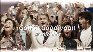 Gallan goodiyaan  edit audio [upl. by Maidel]