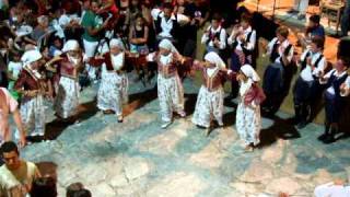 English Teacher in Athens  in Amorgos 2010 Girls Greek Dance 1AVI [upl. by Lleksah]