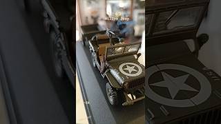 Cararama 143 Willys Jeep CJ2A Military amp Trailer 2002 Collectors DIECAST SERIES NEW VIRAL VIDEO [upl. by Bannister]