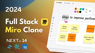 Build a RealTime Miro Clone With Nextjs React Tailwind 2024 [upl. by Sweatt960]