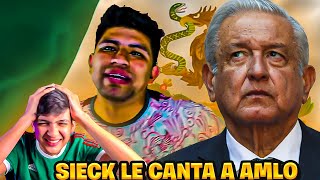 SIECK DEDICA EPICO Rap A AMLO  ¿Irá Al Grito De INDEPENDENCIA 2023 [upl. by Yeneffit32]