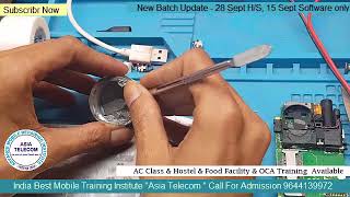 Perfect IC Reballing  Live particle reball CPU  On mobile सीखिए CPU को कैसे लगाते है सही तरीके से [upl. by Nylehtak259]