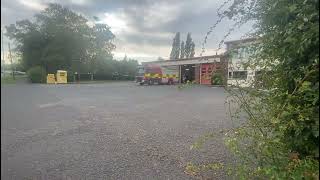 Moortown fire appliance getting mobilised 2601 just straight after parade Volvo fl please like [upl. by Seem]