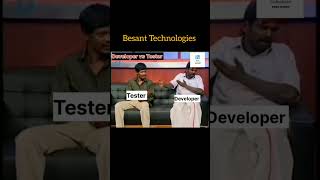 Developer vs Tester  Besant Technologies  Get IT Jobs in Chennai [upl. by Aynotan]