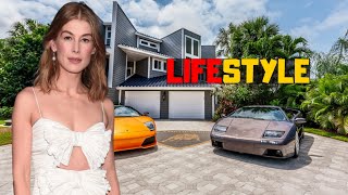 Rosamund Pike LifestyleBiography 2022  Age  Networth  Family  Affairs  Kids  Cars [upl. by Buke]