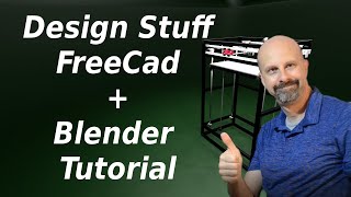 Mechanical Engineering with Blender and FreeCad Tutorial [upl. by Sarah543]