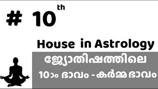 പത്താം ഭാവം Tenth house in astrology [upl. by Haleelahk731]