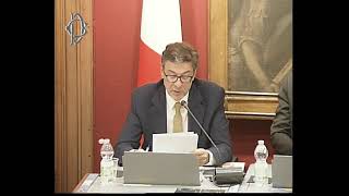 🔴 Audizione del Ministro delleconomia e delle finanze Giancarlo Giorgetti in Commissioni riunite [upl. by Gussi]