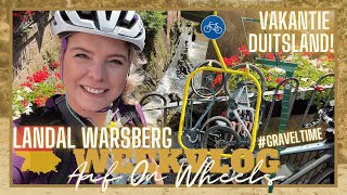 VAKANTIE🇩🇪 LANDAL WARSBERG SAARBURG DUITSLAND GERMANY CYCLING MTB・VLOG 146  Aaf on Wheels © [upl. by Cybill]