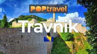 TRAVNIK Bosnia and Herzegovina 🇧🇦  Castle to Old Town  4K60 [upl. by Nalyad105]