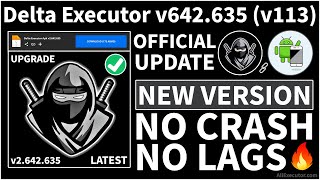 New Update Delta Executor v642635 v113 Latest Version  Best Roblox Executor For Android Mobile [upl. by Narayan55]