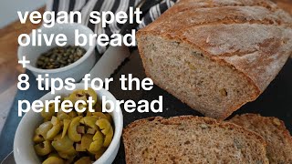 Master The Art Of Vegan Spelt Olive Bread With These 8 Musthave Tips [upl. by Idonah110]