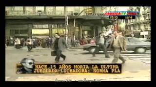 Norma Pla Jubilados y una Historia de Lucha video 2 3  20 05 2011 [upl. by Sido]