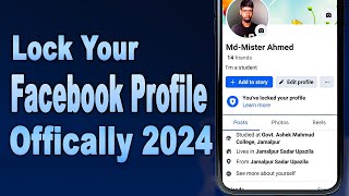 Lock Facebook Profile 2024 Step By Step Guide for Privacy Settings and Security [upl. by Ivy]