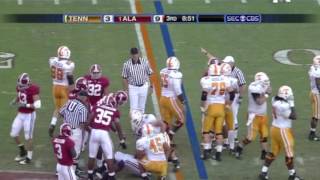 2009 Tennessee vs 1 Alabama Highlights [upl. by Abrams147]