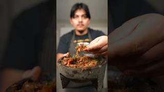 Salsa made using a molcajete molcajete salsa [upl. by Budd]