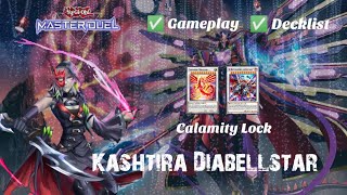 Kashtira Diabellstar  Gameplay amp Decklist Yugioh Master Duel [upl. by Yllitnahc597]