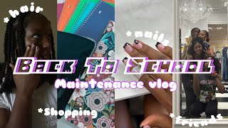 2023 Back To School Maintenance Vlog  Nalis  Hair  School Supplies  more  Parker Coes [upl. by Ainecey]