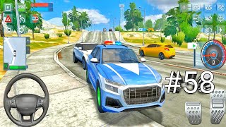 LIFE IS A GAME 58 الحياة هي لعبة Police Driving Gameplay Anasgamimgind automobile games [upl. by Kimberly2]