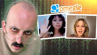 Hacking Into OMEGLE Calls Prank Saying Their Name Part 2 [upl. by Slavic249]