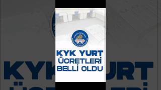 20242025 KYK Yurt Ücretleri Belli Oldu [upl. by Nnaesor]