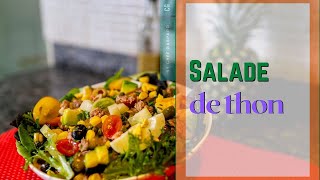 Recette salade de thon [upl. by Orazal]